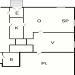 Holiday home 6 Person In Hojer